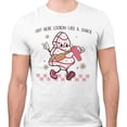 thumbnail image 2 of Lookin' Like a Snack Christmas Shirt Unisex Large White, 2 of 5