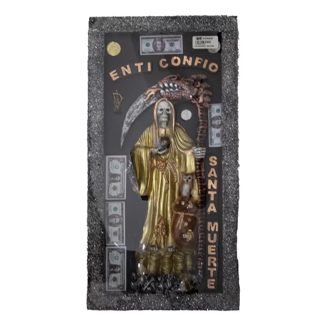 Cuadro 3D santa muerte