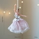 thumbnail image 1 of Seyotauo Cute Girl Pendant Christmas Ornament Simulation Yarn Skirt Performer Pendant Delicate Festive Decoration Christmas Tree Ornaments Indoor Holiday Decor Idea For Christmas Season Decor, 1 of 3