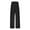 1-Black1877, variant on Kiijoy Girls Straight Leg Cargo Pants Elastic Waist Comfortable Daily Pants, Sizes 5-6