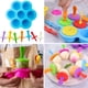 thumbnail image 3 of Moldes para Paletas de Hielo de Silicona, Molde Paletas Bebe 6 Cavidades, Libre de BPA, Moldes para Paleta de Hielo Reutilizables para Bebés y Niños, Perfecto para hacer paleta de jugo (Azul), 3 of 4