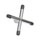 thumbnail image 4 of Cabezal de puente para taco de billar Accesorios de billar Taco de billar de fácil instalación Plata Negro, 4 of 9