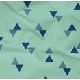 thumbnail image 4 of oneOone Coton Biologique Popeline Sergé Triangle Géométrique Tissu Imprimé par la Cour 42 Pouces de Large, 4 of 4
