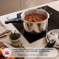 thumbnail image 4 of Magefesa Avant 8.5-Quart Aluminum Pressure Cooker with Canner Rack, Pressure Canner compatible with Gas. Electric and Glass Ceramic Stovetops, 4 of 7