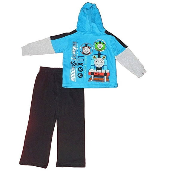 Thomas the Train Little Boys' Toddler 2pc Hooded Fleece Set Sodor Express 2T