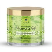 Nuerma Science Bio Skin Care Green Aloe Vera Gel Great for Face, Hair, Sunburn Relief, Dry Winter, 120 ml