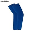 thumbnail image 1 of Exposed thumb Basketball Running Summer Cooling Sun Protection Arm Sleeves Arm Cover Outdoor Sport ROYAL BLUE, 1 of 8