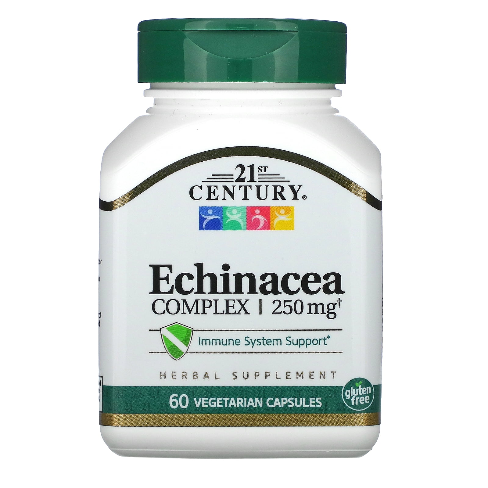 21st Century Echinacea Complex, 250 mg, 60 Vegetarian Capsules