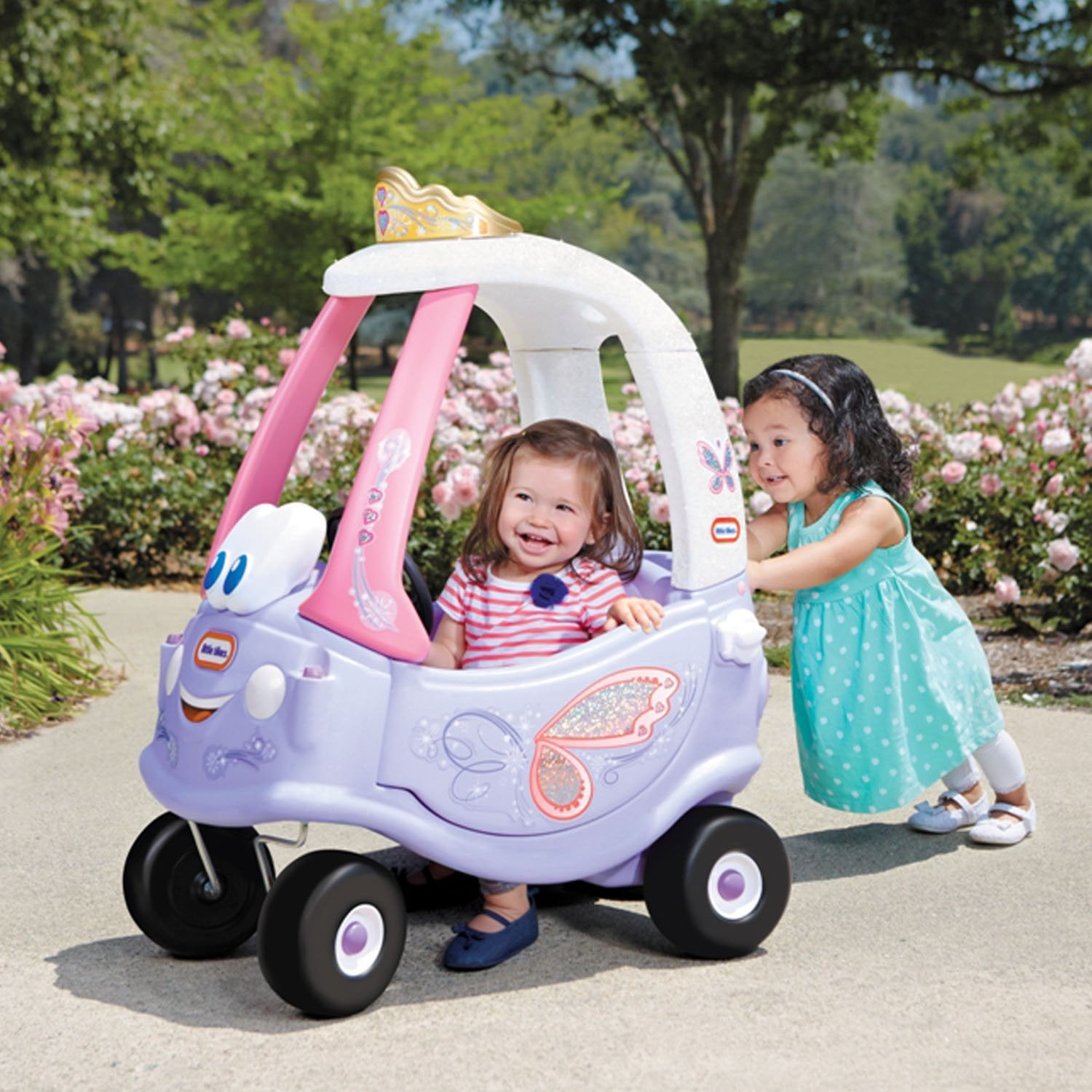 little tikes pink coupe