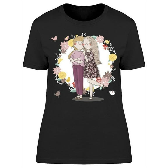 The Beautiful Sisters T-Shirt Women -Image by Shutterstock Women T-Shirt, Female Medium