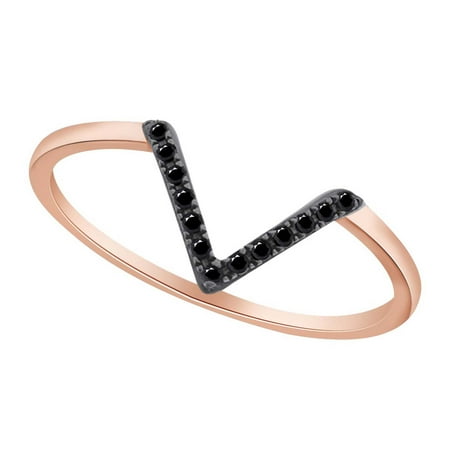 Diamond Solitaire Frame Round Shape Black Natural Diamond Accents Solitaire