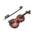 thumbnail image 1 of Mini Modelo De Violín, Mini Violín De Decoración De Madera Vívida De 8 Cm Para Mesa, 1 of 7
