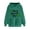 Army Green(Type 33), variant on NuoCaiYun Sweatshirt for Women Funny Print St. Patrick's Day Long Sleeved Loose Comfortable Hooded Drawstring Pullover with Pocket