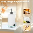 thumbnail image 3 of Massage Oil Warmer with 2 Oil Bottle Dispenser Portable Oil Warmer Bottle with Ambient Light Easy to Use Lotion Heater Dispenser Temperature Adjustable for Home Salon Spa Massage, 3 of 10