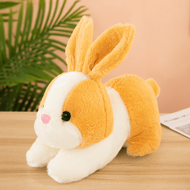 9.84 Inch Soft Plush Bunny, Kids Mini Bunny Doll, Tiny Plush Bunny Toys,  Cute Kids Toys for Boys and Girls Birthday Gift Home Decoration (Yellow ) 