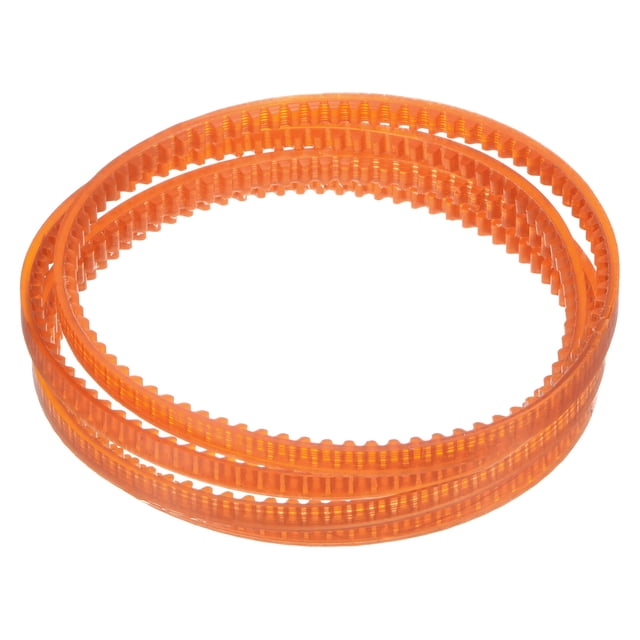 Uxcell 4 Paquetes de Correas de Máquina de Coser Naranjas MB-320 Correa en V de Motor 12.6" de Circunferencia Exterior