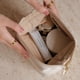 thumbnail image 3 of Small Makeup Bags for Women, Elegant Cosmetic Bag for Purse Lipstick Pouch, Zipper Pouch, Waterproof Travel Coin Pouch, Mini Make up Bag, White, 3 of 5