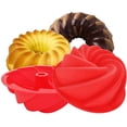 thumbnail image 1 of 2 Pack Silicone Bundt Cake Pan, 1 of 1