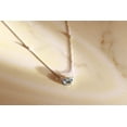 thumbnail image 6 of Gin & Grace 10KT WG Aquamarine and diamond accent Pendant Necklace, 6 of 7