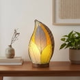 thumbnail image 6 of Eangee Home Design Leaflet Table Lamp, Shade Made Of Cocoa Leaves, 5x7x14 Inches, 6 of 6