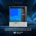 thumbnail image 3 of Gabinete Gamer BALAM RUSH NITROX CRYSTAL 5500 CBW ATX Media Torre 3+1 Fan ARGB Cristal Templado Frente Cristal USB-C, 3 of 6