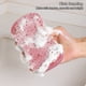 thumbnail image 5 of Esponja exfoliante corporal para piel sensible. Suave exfoliación. Limpieza profunda. Esponja de baño con abundante espuma para uso diario en la ducha y el spa. Aestivo | Rosa | AESTIVO, 5 of 7