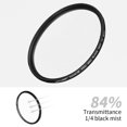 thumbnail image 2 of Amdohai K&F CONCEPT Soft Focus Filter Diffusion Filters Black Mist 1/4 Waterproof Scratch-Resistant for DSLR camera Lens, 58mm Diameter, 2 of 7