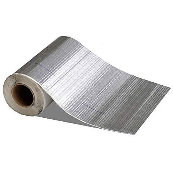 Mfm Building Products Peel & Seal Self Stick Roll Roofing - Waterproof - 4 Pack, 9" x 33.5' Aluminum
