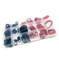 thumbnail image 4 of Dalazy 141-Piece Faucet Washer Assortment Kit 18 Different Assorted Sizes O-ring Seal Silicone Gaskets, 4 of 9