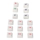 thumbnail image 3 of Reemplazo de teclas, 15 piezas de teclas para juegos Teclas de teclado mecánico Teclas PBT Durabilidad mejorada, 3 of 9