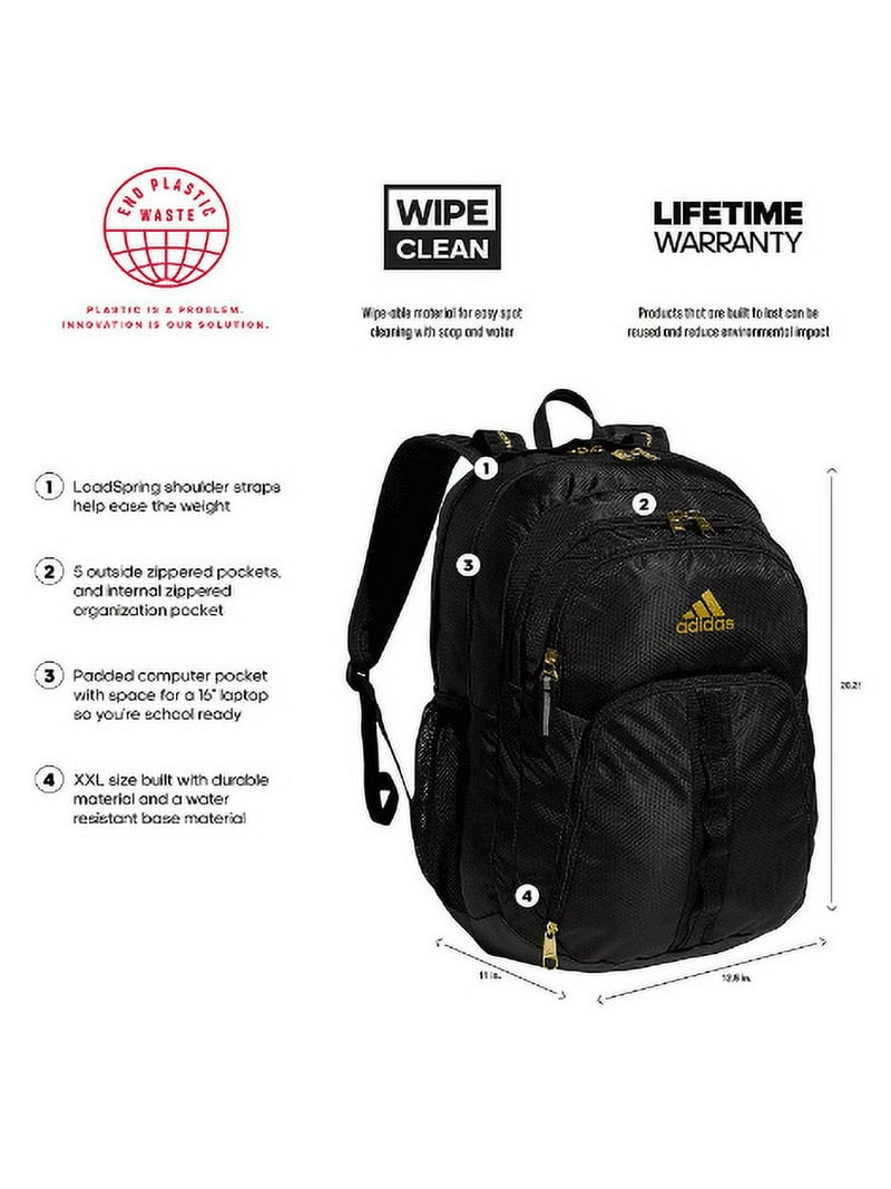 adidas gazelle silver green womens adidas Excel 7 Branded Backpack – League Outfitters main image 0
