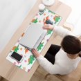 thumbnail image 3 of Long Mouse Pads for Desk,White Dinosaurs Flowers Pattern Desk Mats on Top Of Desks, Desk Mouse Pad Extra Large with 3mm Non-Slip Base and Stitched Edge for Gaming,Office,Work,Home 31.5"x11.8", 3 of 6