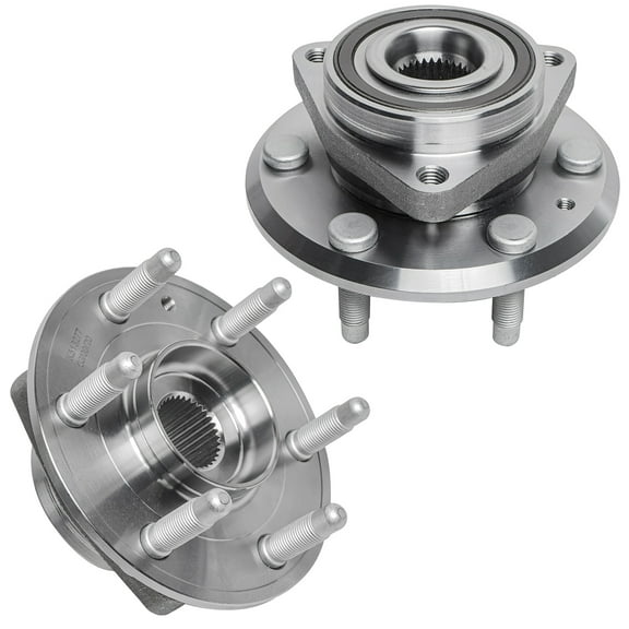 Detroit Axle - Front/Rear Wheel Hub & Bearings Replacement for Buick Enclave Chevy Traverse GMC Acadia Fits select: 2009-2017 CHEVROLET TRAVERSE LT, 2011 BUICK ENCLAVE CX