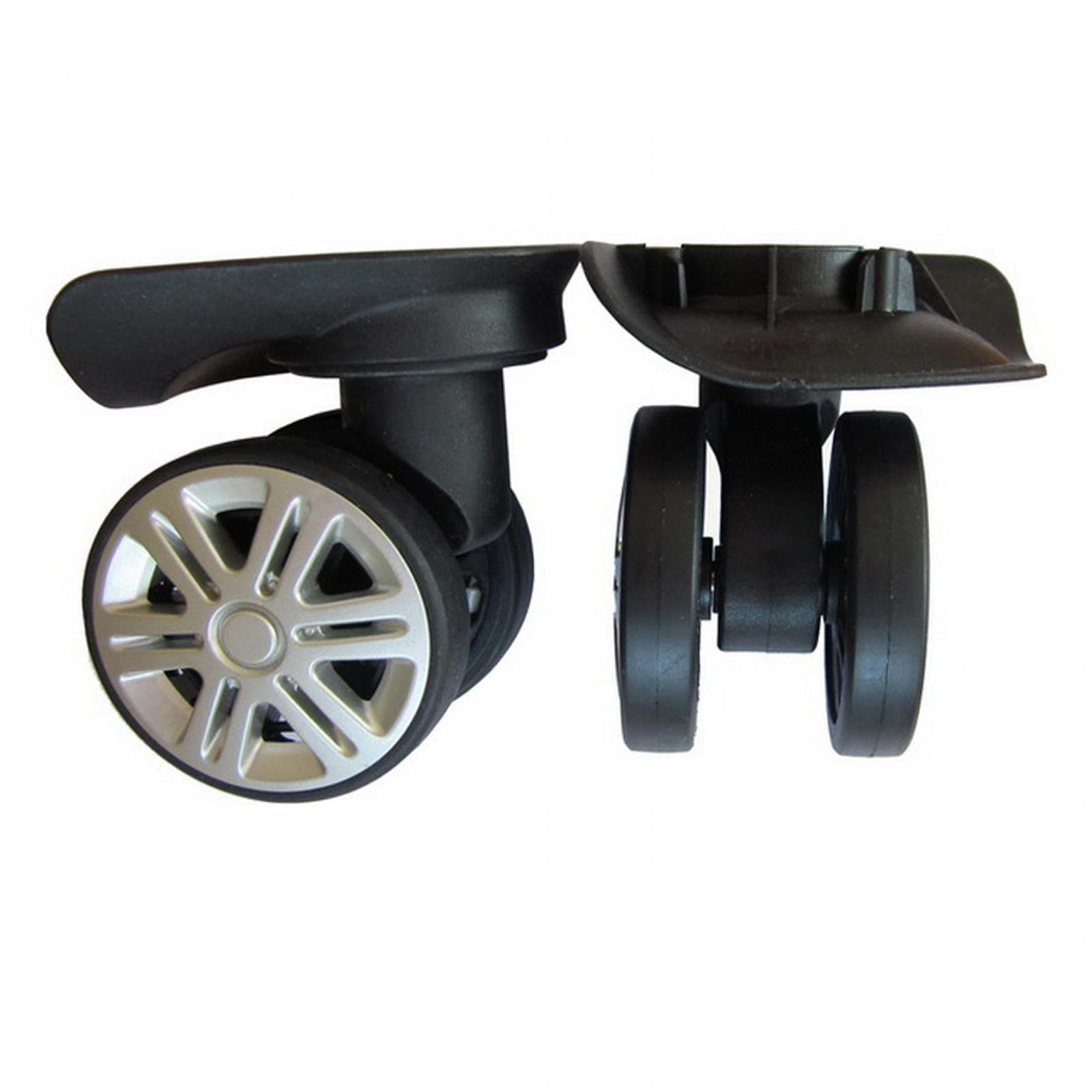 2Pcs Repair Luggage Wheels Suitcase Wheels Replacement Part for Luggage Trolleys
