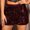 Red, variant on USSUMA Biker Shorts Women Solid Color Hotpants Pull-on Fashionable Elastic Waist Stright Shorts High Waist Moisture Wicking Short Pants Sequin Classic Fit Shorts for Street Wear Black L