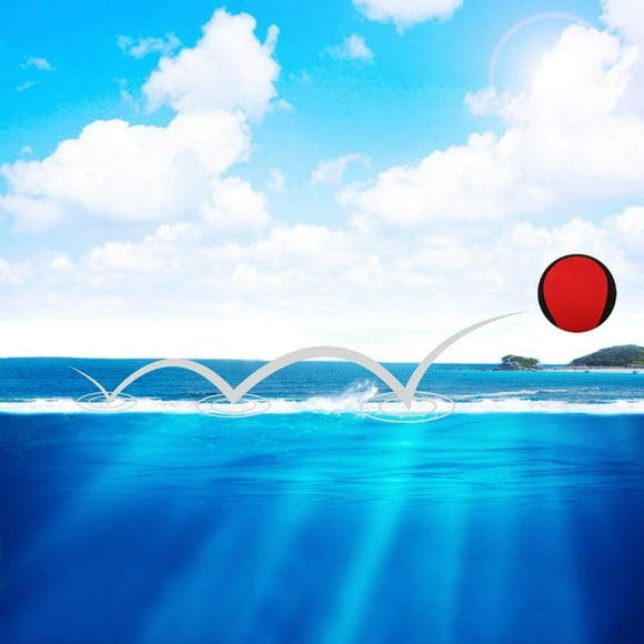 2Pcs Water Jumping Balls Surf Waterballs Jumping Skimming Balls Fun Ball Pool Games Pool Sea Lake Beach Toys