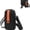 Black Orange, variant on Sunyuer Water Resistant Mini Tactical Phone Crossbody Bag, Detachable Adjustable Strap Small Sling Pouch, Waist Pack for Hiking Travel Daily Carry, Unisex