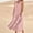 Pink, variant on Women's Sleeveless Dress, Cotton Linen Blend Round Neck Maxi Dress, Flowy Casual Summer Dress for Women