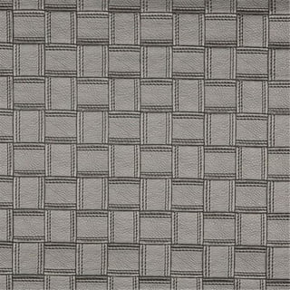 G363 Silver Metallic Leather Grain Upholstery Faux Leather By The
