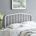 thumbnail image 5 of Modway Lennon Twin Metal Headboard in White, 5 of 8