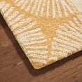 thumbnail image 6 of NICOLE MILLER NEW YORK Kendall Slinky Geo Handcrafted Area Rug, 100% Wool Rug, Gold, 6'x9', 6 of 10
