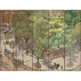 thumbnail image 3 of Édouard Vuillard 24x19 Black Modern Framed Museum Art Print Titled - Place Ventimille (1911), 3 of 5