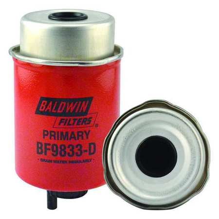 BALDWIN FILTERS BF9916 Fuel Filter,In-Line,2-45//64 in.L