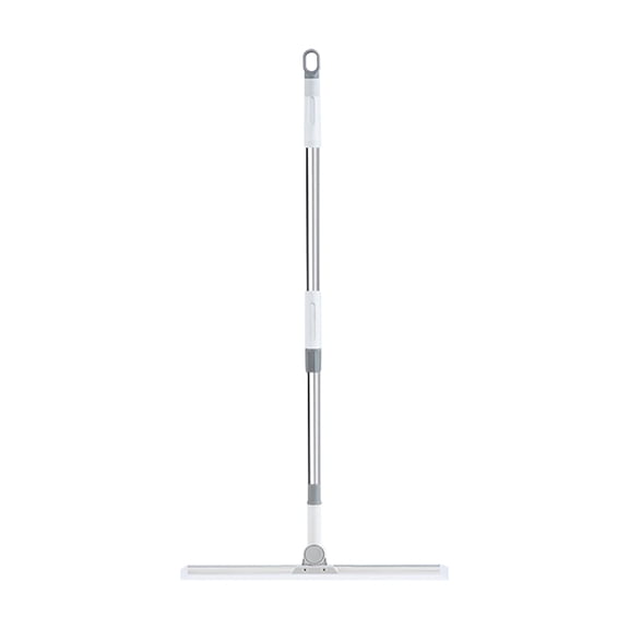 Magic Floor Squeegee Broom, Multipurpose Water Wiper and Sweeper for Hair, Dust and Spills on Bathroom Tile, Hardwood and Glass, 50cm