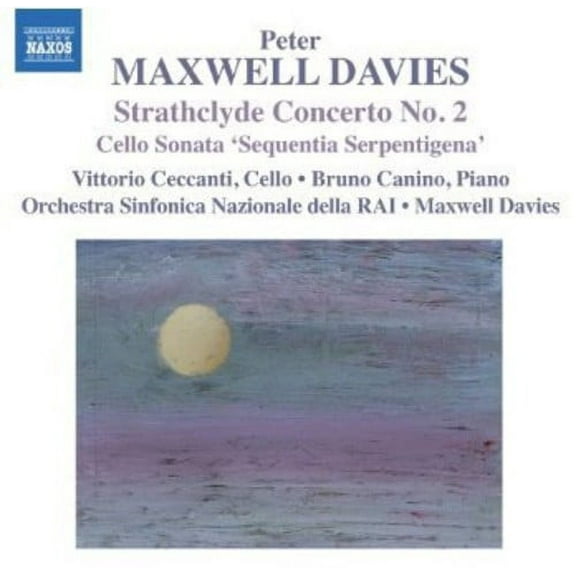 Vittorio Ceccanti - Strathclyde Concerto No 2 for Cello & Orchestra - Music & Performance - CD