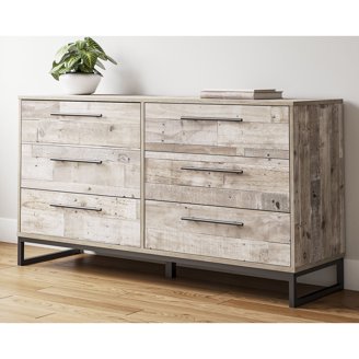 chinese dress ladies Hudson 6 Drawer Double Dresser Babyletto White main image 0