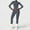 Gray, variant on Jumpsuits for Women Workout Jumpsuit Pilates Outfits one Piece Workout Outfit for Women Tummy Control Jumpsuit Jumpsuits for Women Casual Athletic Jumpsuit Dressy Outfits Yoga Jumpsuit Gray L