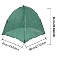 thumbnail image 5 of Hyasfey Pest Barrier Plant Tent Cover with Stake Outdoor Garden Fruits Vegetables Plant Shade Netting Mesh Cover Bird Animal Protection Guard Cover, 5 of 6