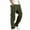 Army Green, variant on Rciityk Black Hiking Pants Men Cargo Pants Classic Casual Outdoor Jogger Pants Elastic Waist Drawstring Trousers with Multiple Pockets