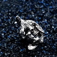 thumbnail image 5 of HOOUN Vintage Spartan Mask Skull Ring Stainless Steel Gothic Helmet Skull Punk Ring-9, 5 of 6